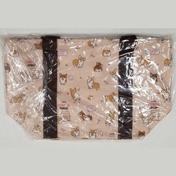 Waterproof Corgi Dumpling Tote Shoulder Bag - Picture 8 of 12